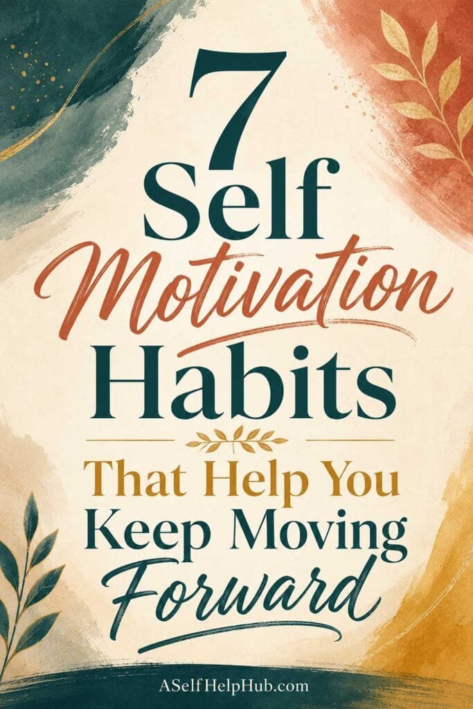 7 Self Motivation Habits That Help You Keep Moving Forward
