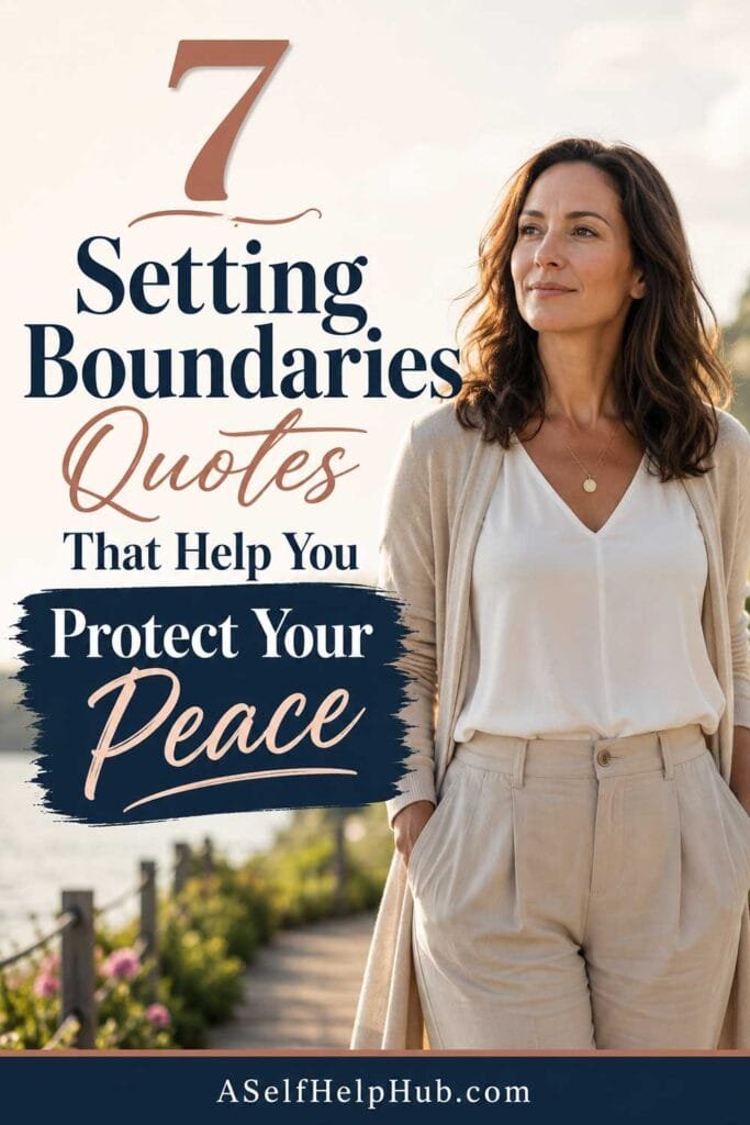 7 Setting Boundaries Quotes That Help You Protect Your Peace