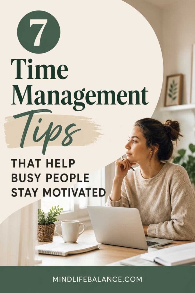 7 Time Management Tips That Help Busy People Stay Motivated