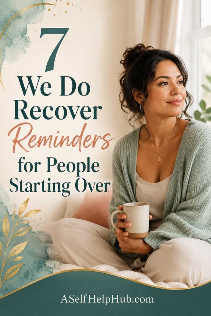 7 We Do Recover Reminders for People Starting Over