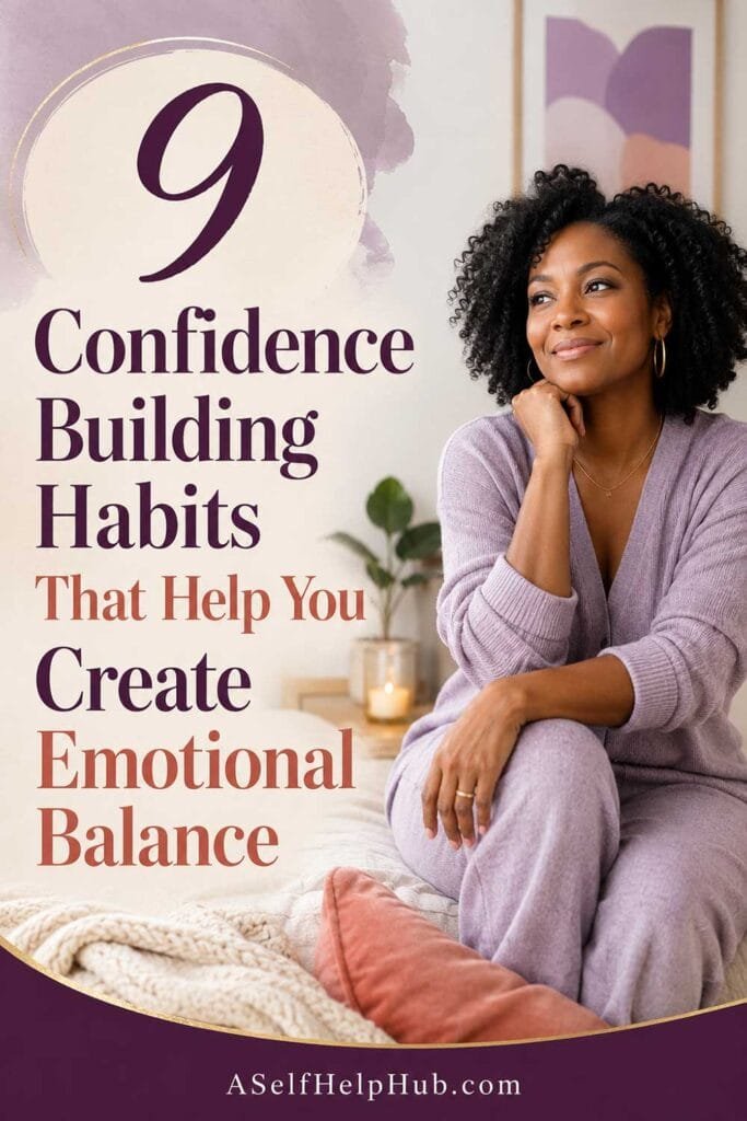 9 Confidence Building Habits That Help You Create Emotional Balance