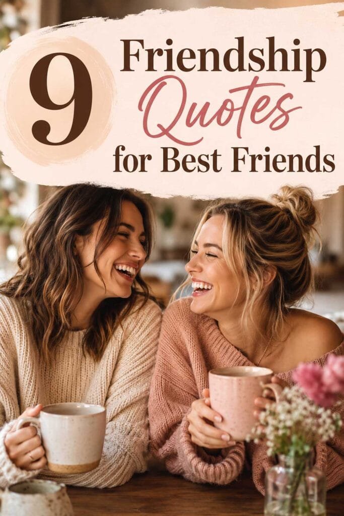 9 Friendship Quotes for Best Friends