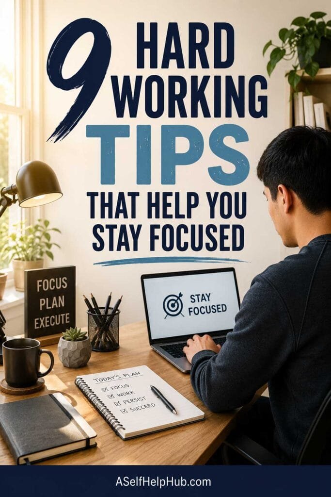 9 Hard Working Tips That Help You Stay Focused