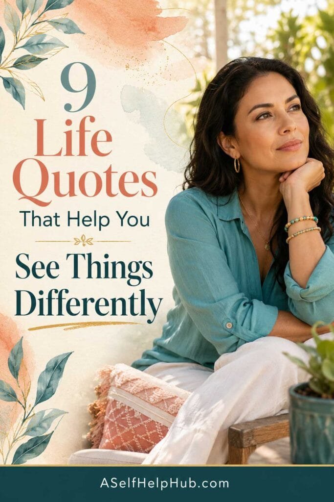 9 Life Quotes That Help You See Things Differently