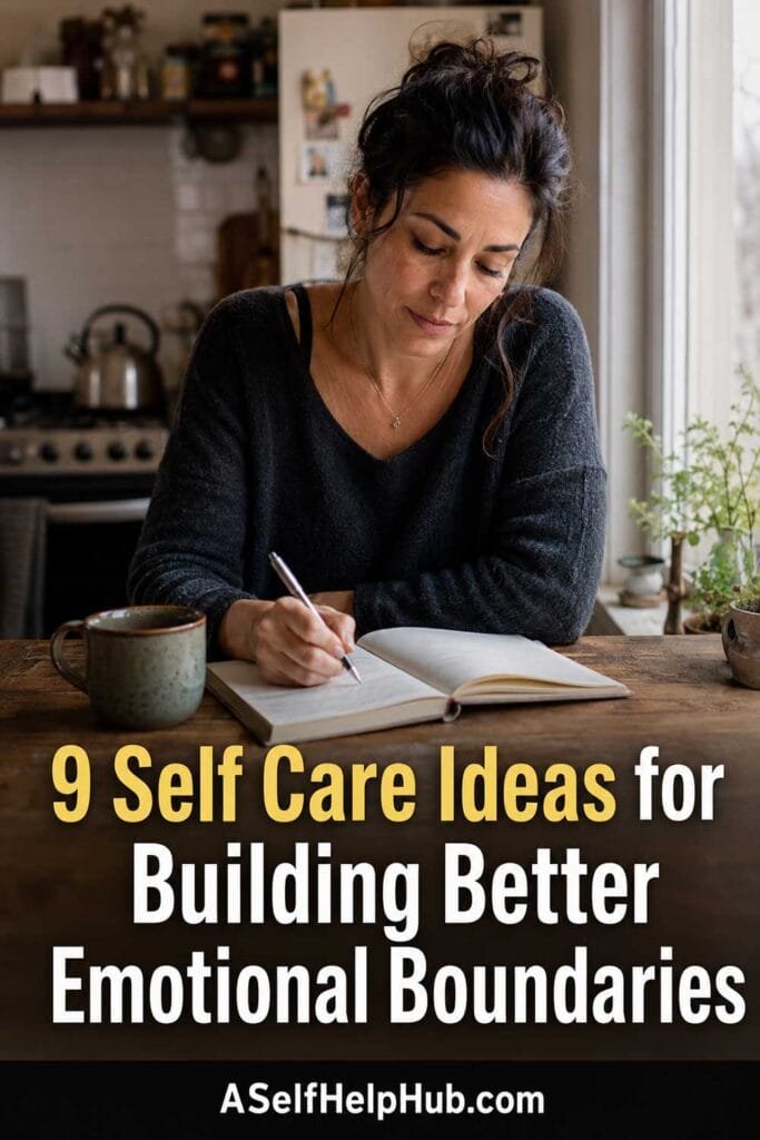 9 Self Care Ideas for Building Better Emotional Boundaries