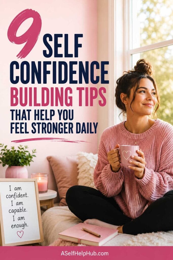 9 Self Confidence Building Tips That Help You Feel Stronger Daily