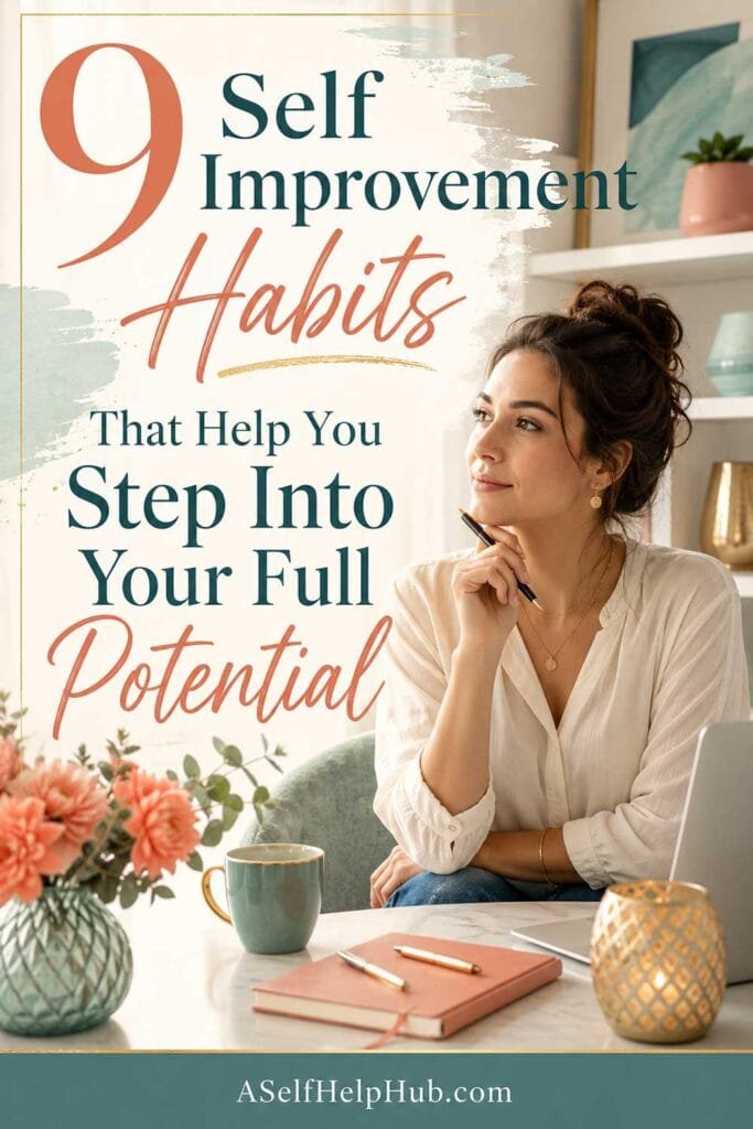 9 Self Improvement Habits That Help You Step Into Your Full Potential