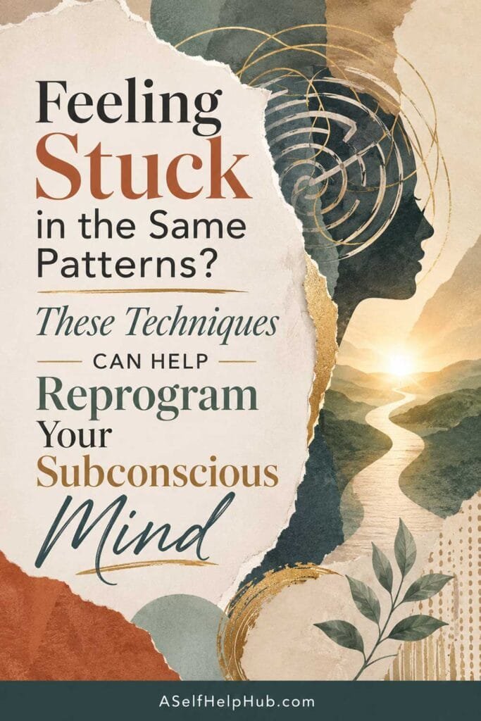 Feeling Stuck in the Same Patterns? These Techniques Can Help Reprogram Your Subconscious Mind