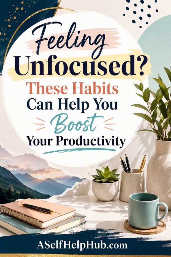 Feeling Unfocused? These Habits Can Help You Boost Your Productivity