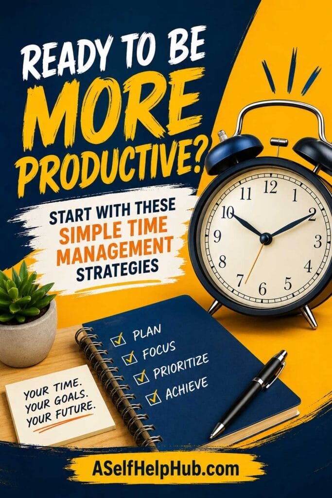 Ready to Be More Productive? Start With These Simple Time Management Strategies