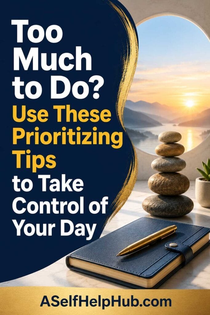 Too Much to Do? Use These Prioritizing Tips to Take Control of Your Day