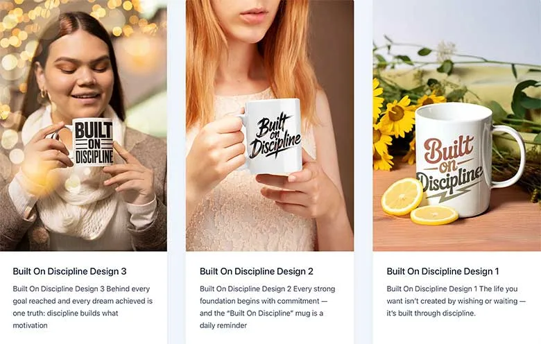 Premier Print Works — quality prints mugs and shirts for people building the mindset to thrive in life