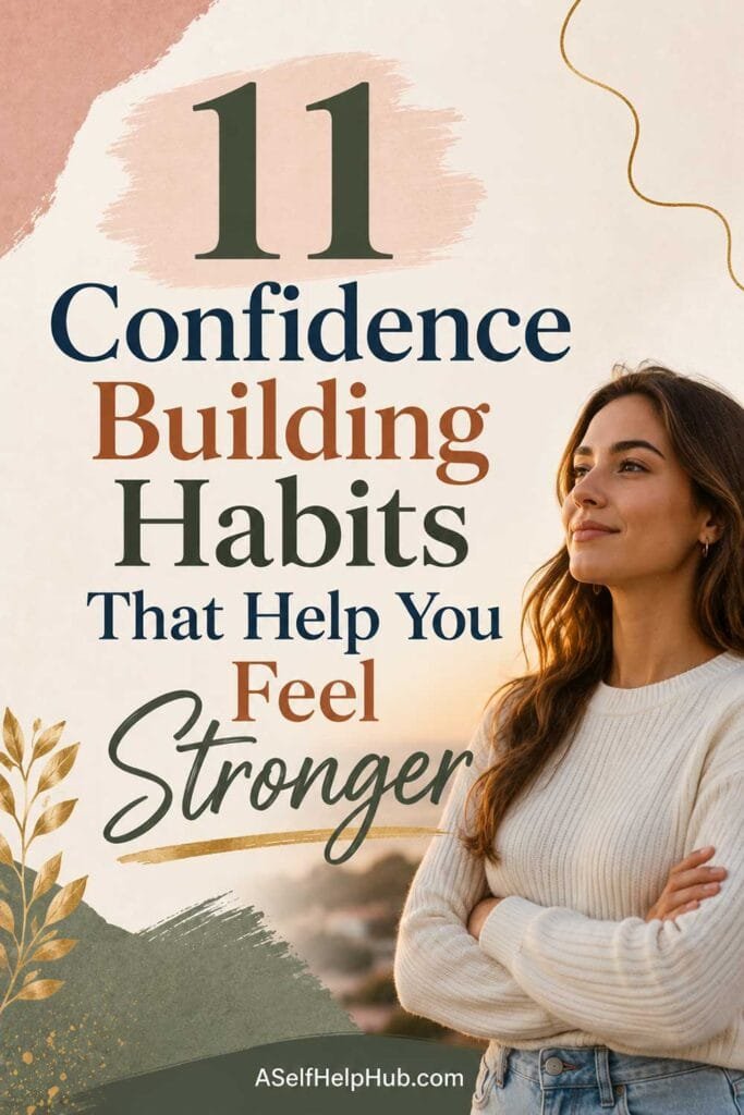 11 Confidence Building Habits That Help You Feel Stronger