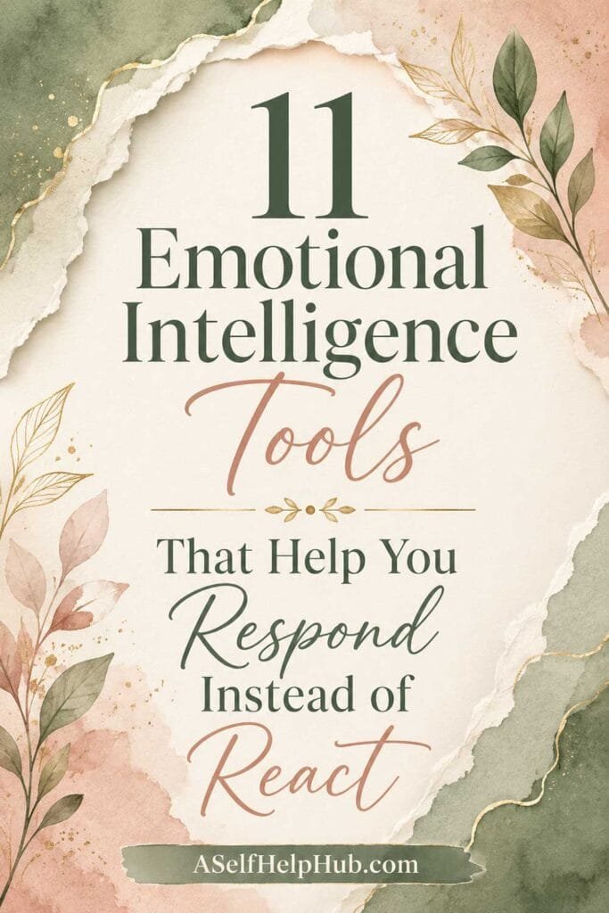 11 Emotional Intelligence Tools That Help You Respond Instead of React