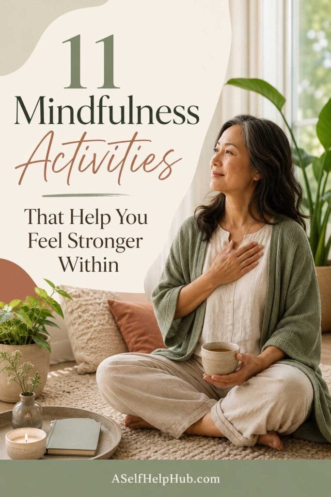11 Mindfulness Activities That Help You Feel Stronger Within