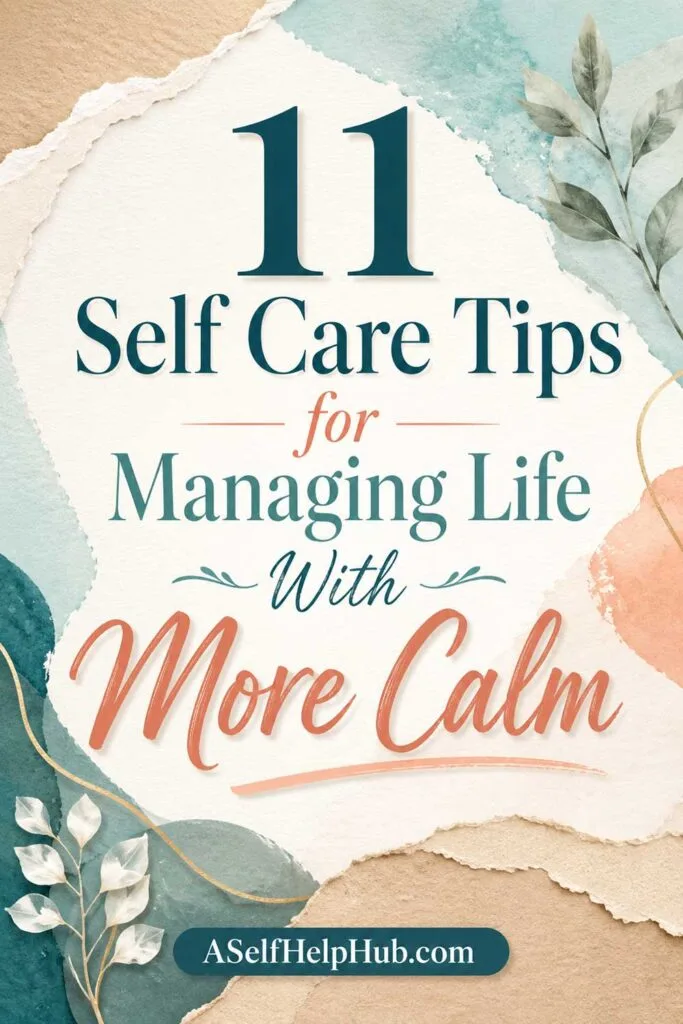 11 Self Care Tips for Managing Life With More Calm