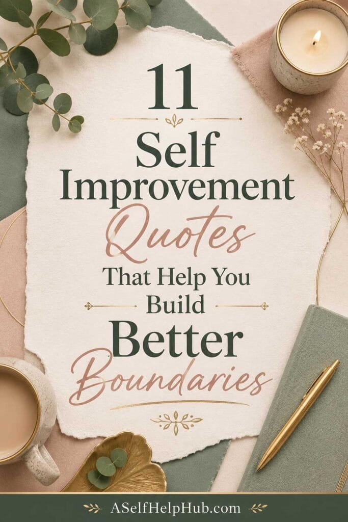 11 Self Improvement Quotes That Help You Build Better Boundaries