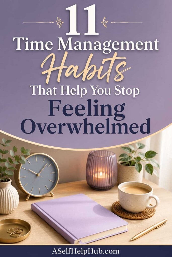 11 Time Management Habits That Help You Stop Feeling Overwhelmed