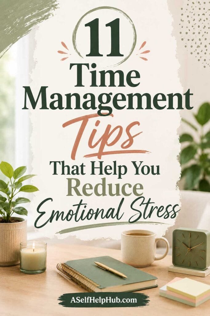 11 Time Management Tips That Help You Reduce Emotional Stress