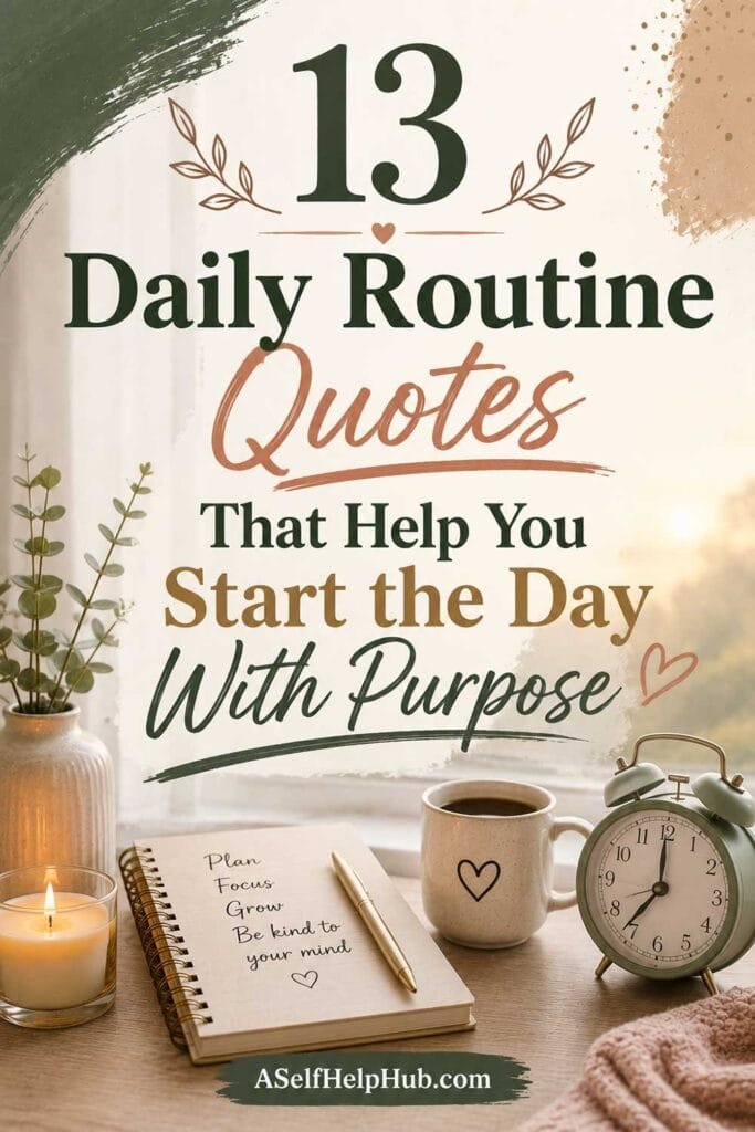 13 Daily Routine Quotes That Help You Start the Day With Purpose