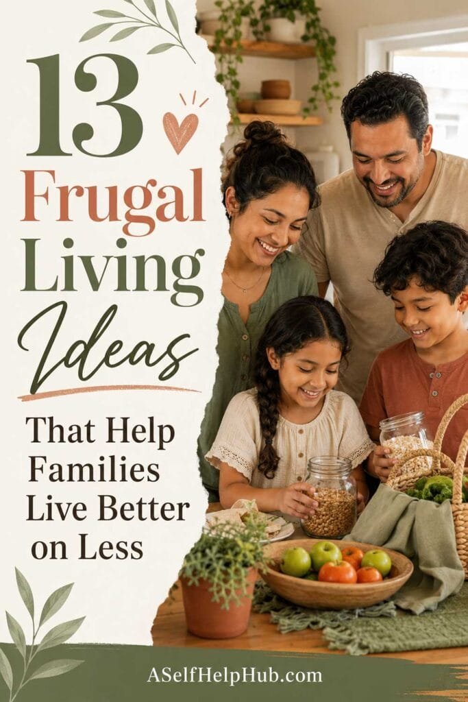 13 Frugal Living Ideas That Help Families Live Better on Less