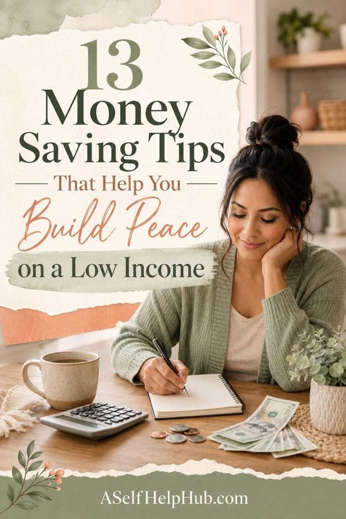 13 Money Saving Tips That Help You Build Peace on a Low Income