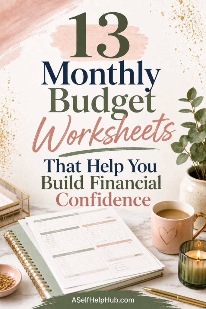 13 Monthly Budget Worksheets That Help You Build Financial Confidence