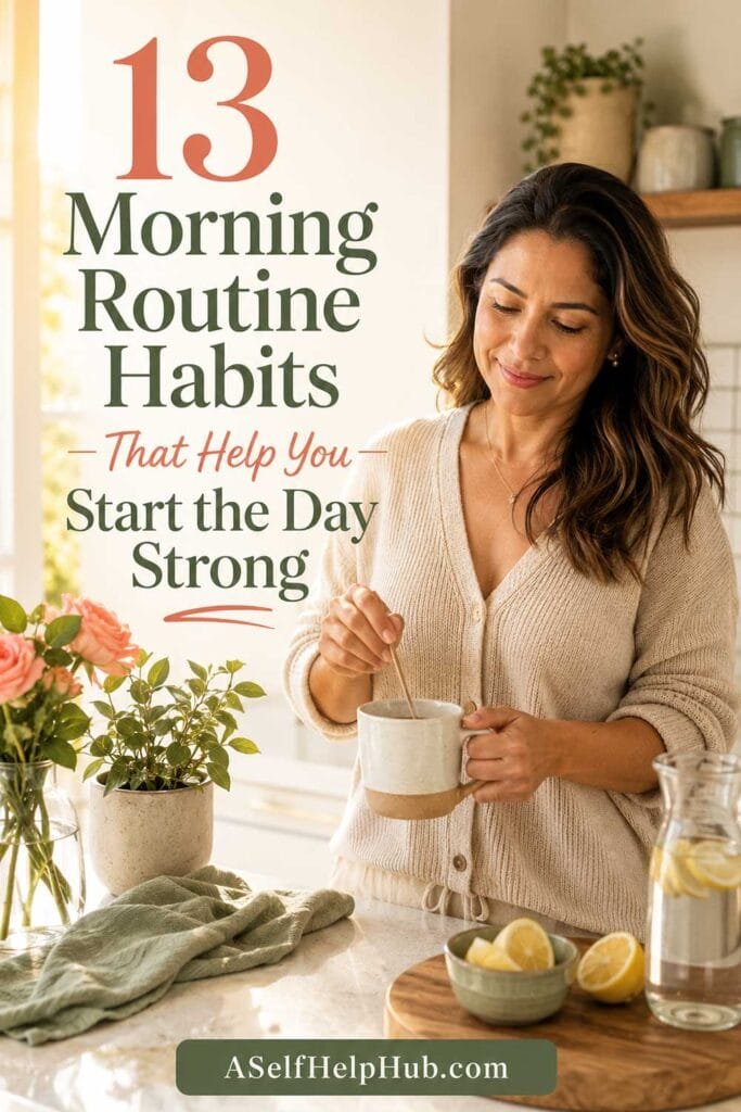13 Morning Routine Habits That Help You Start the Day Strong