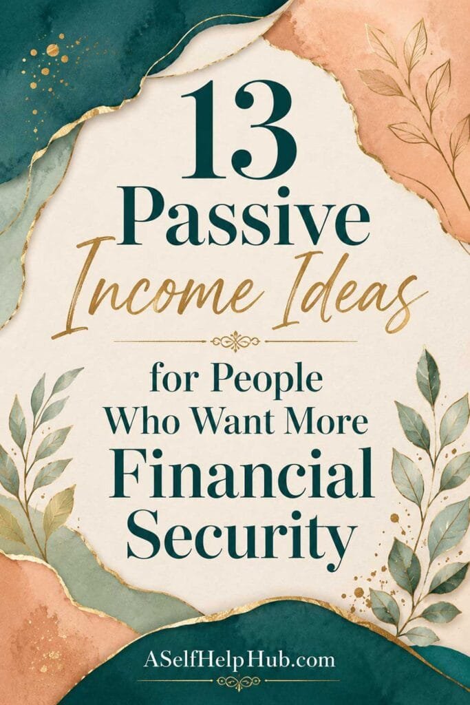13 Passive Income Ideas for People Who Want More Financial Security