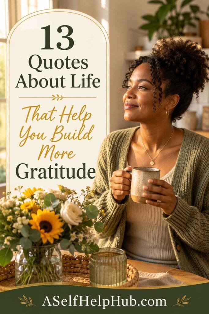 13 Quotes About Life That Help You Build More Gratitude
