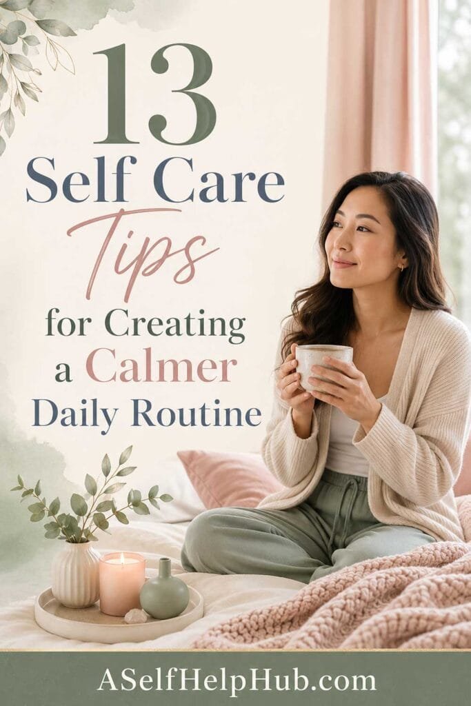 13 Self Care Tips for Creating a Calmer Daily Routine
