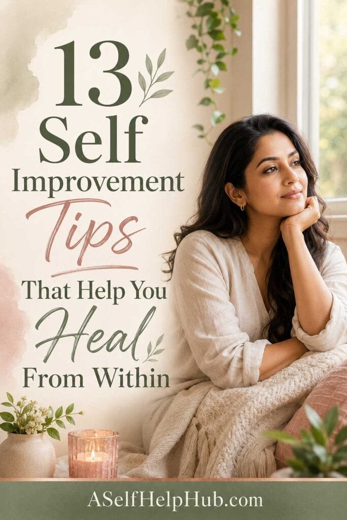 13 Self Improvement Tips That Help You Heal From Within