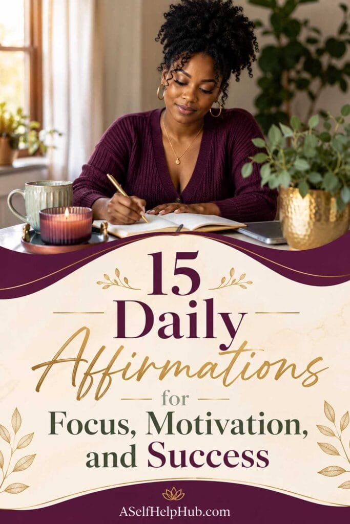 15 Daily Affirmations for Focus, Motivation, and Success