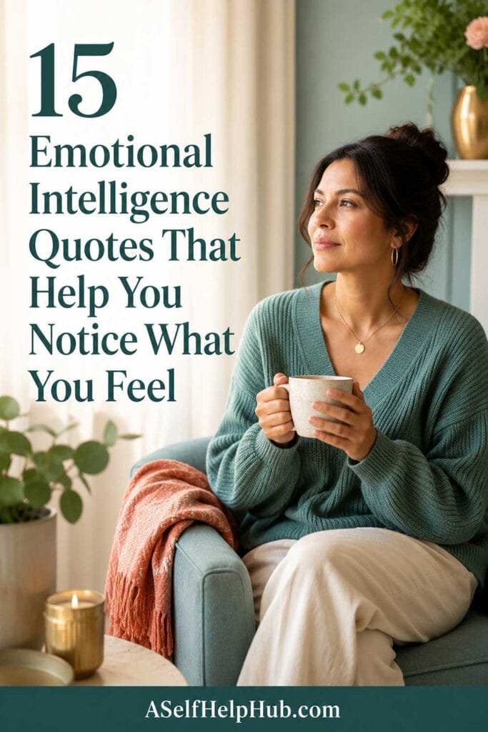 15 Emotional Intelligence Quotes That Help You Notice What You Feel