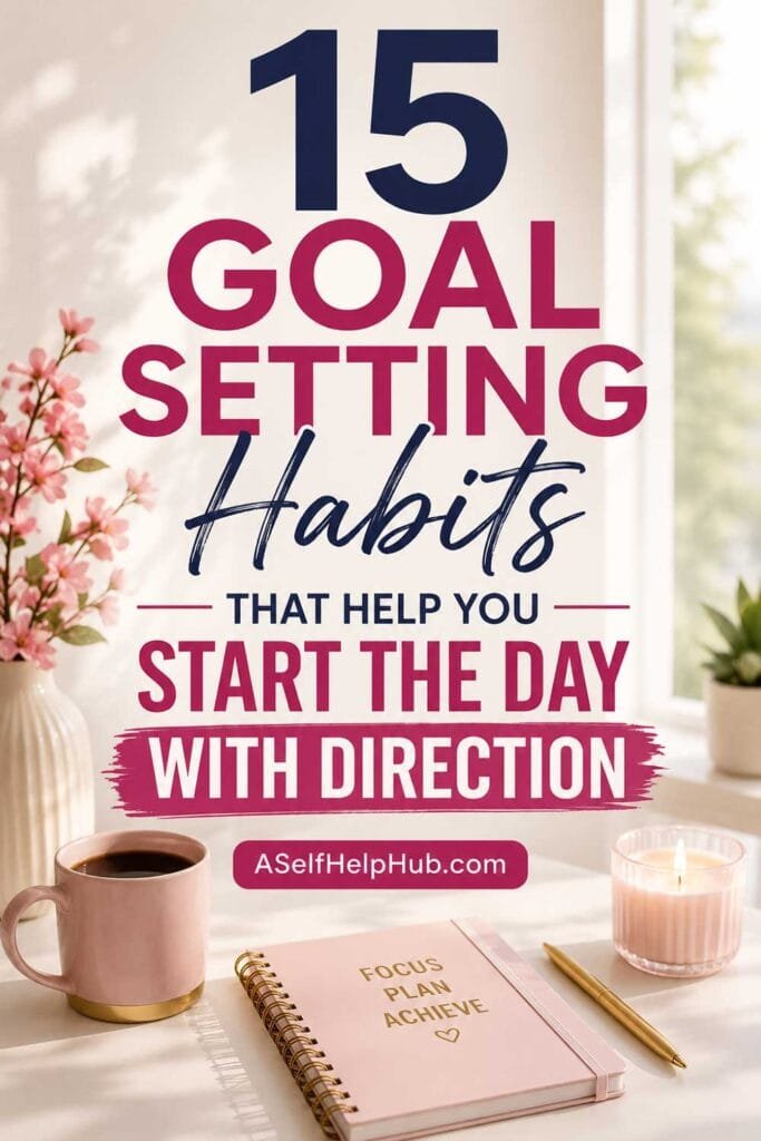 15 Goal Setting Habits That Help You Start the Day With Direction