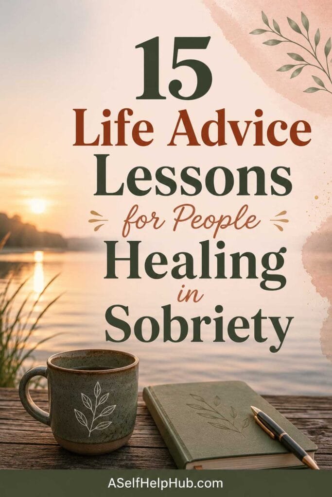 15 Life Advice Lessons for People Healing in Sobriety