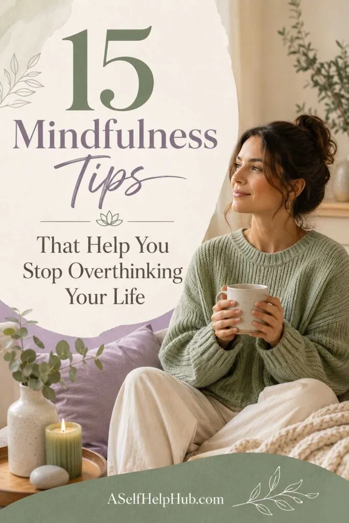 15 Mindfulness Tips That Help You Stop Overthinking Your Life