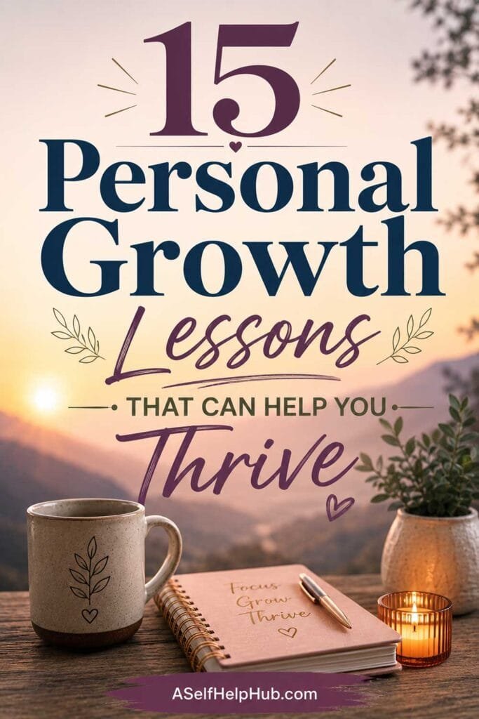 15 Personal Growth Lessons That Can Help You Thrive
