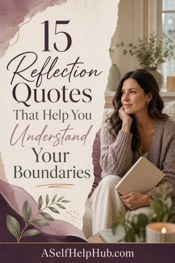 15 Reflection Quotes That Help You Understand Your Boundaries