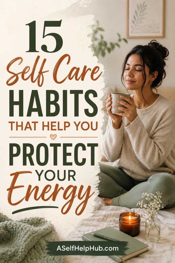 15 Self Care Habits That Help You Protect Your Energy