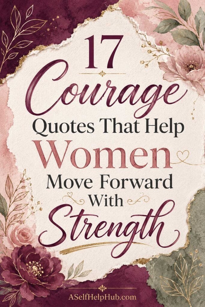 17 Courage Quotes That Help Women Move Forward With Strength