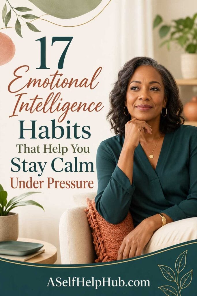 17 Emotional Intelligence Habits That Help You Stay Calm Under Pressure