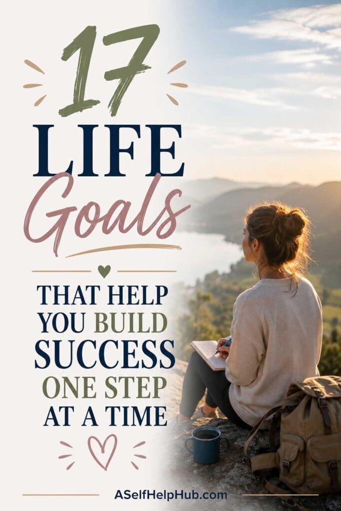 17 Life Goals That Help You Build Success One Step at a Time