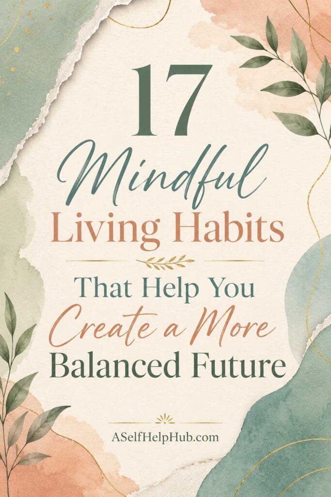 17 Mindful Living Habits That Help You Create a More Balanced Future
