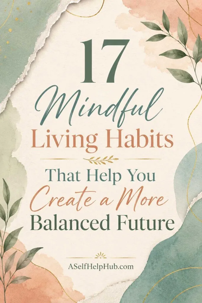 17 Mindful Living Habits That Help You Create a More Balanced Future