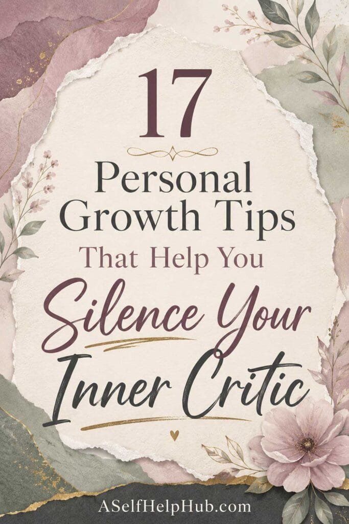 17 Personal Growth Tips That Help You Silence Your Inner Critic