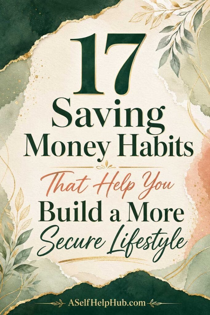 17 Saving Money Habits That Help You Build a More Secure Lifestyle