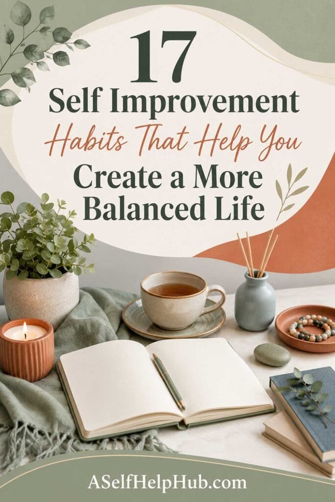 17 Self Improvement Habits That Help You Create a More Balanced Life