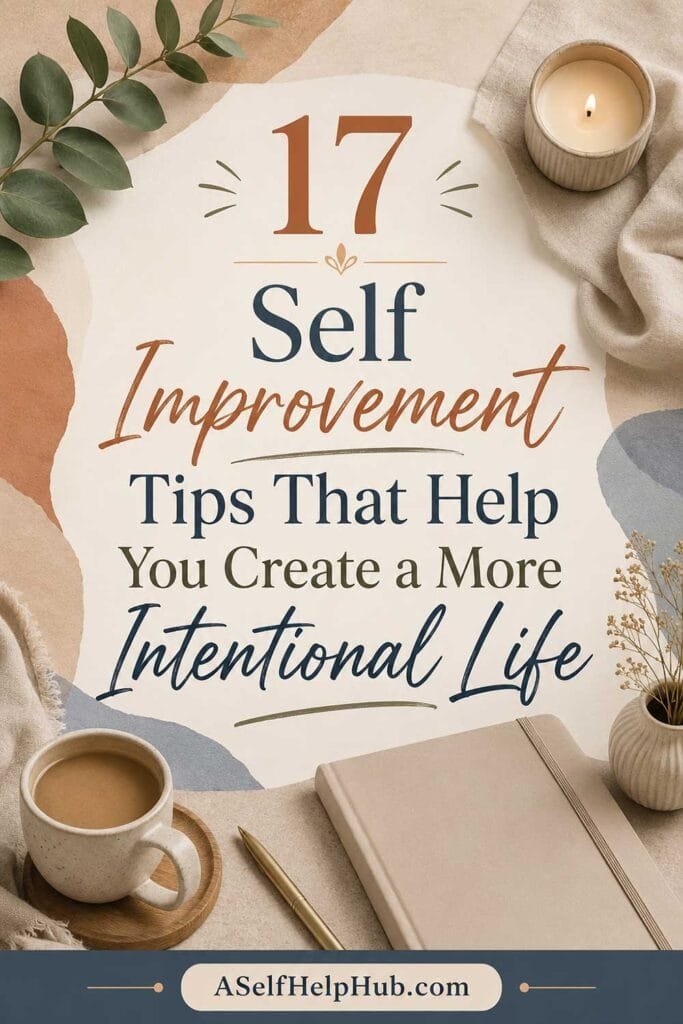 17 Self Improvement Tips That Help You Create a More Intentional Life