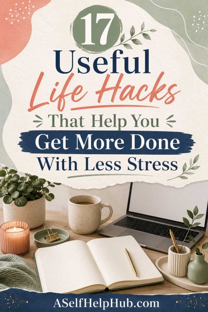 17 Useful Life Hacks That Help You Get More Done With Less Stress